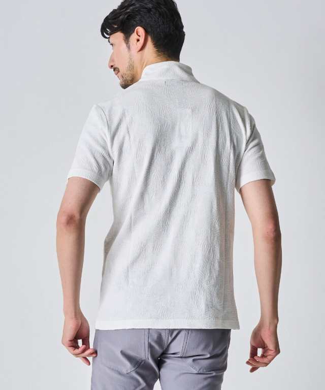 テットオム（TETE HOMME）/ボタニカルリンクスポロシャツの通販は