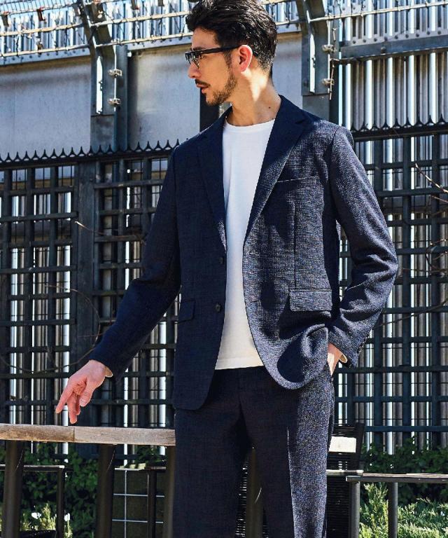 テットオム（TETE HOMME）/AIR THROUGH MESH ストレッチスーツ