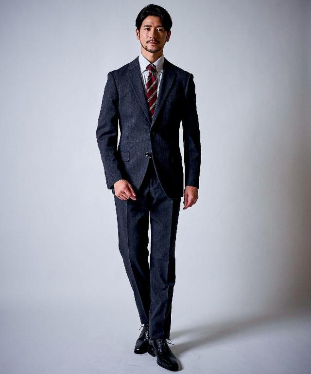 テットオム（TETE HOMME）/moistiva ストレッチスーツ / ウォッシャブルセットアップ