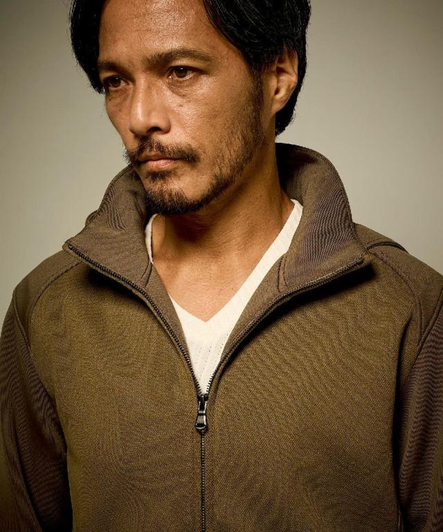 テットオム（TETE HOMME）/ハニカムダンボールニットジップアップブルゾン