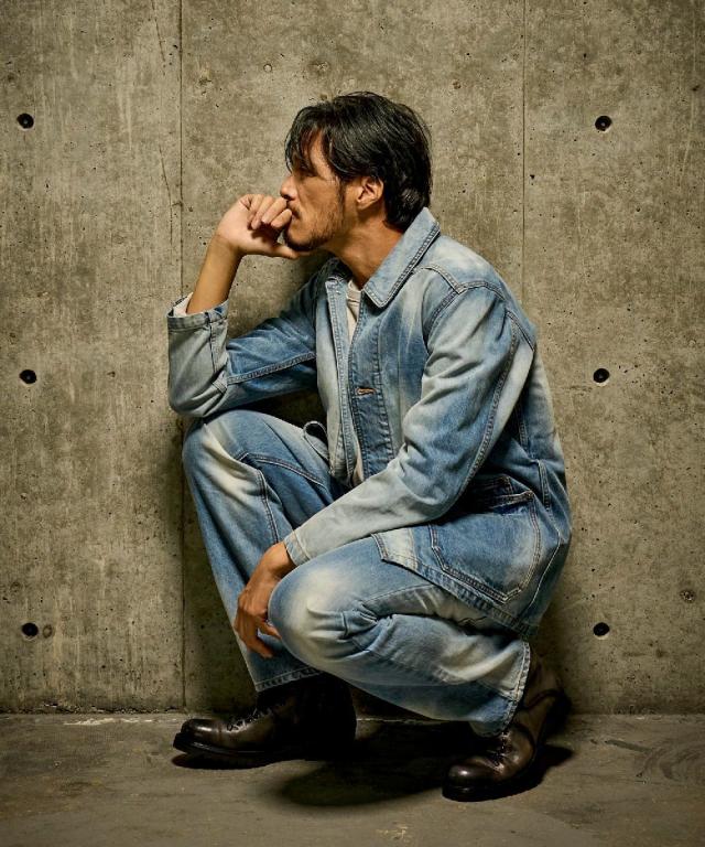 テットオム（TETE HOMME）/【HALB】ヴィンテージ加デニムカバーオール