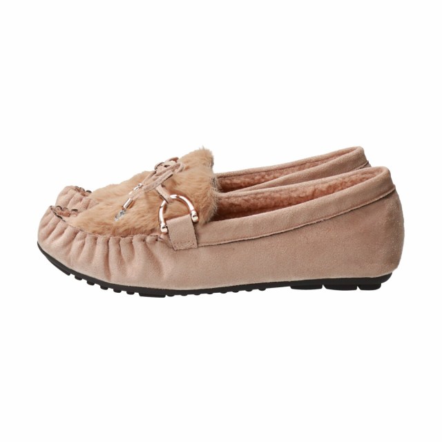 ブリジット バーキン（Bridget Birkin）/アウトレット◆2cmヒール◆フェイクファーリボンモカシンの通販は