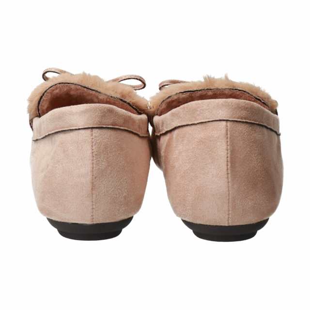 ブリジット バーキン（Bridget Birkin）/アウトレット◆2cmヒール◆フェイクファーリボンモカシンの通販は