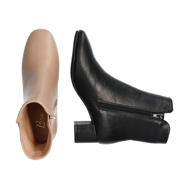 ブリジット バーキン（Bridget Birkin）/アウトレット◆5cmヒール◆サイドスリットショートブーツ ブリジット バーキン（Bridget Birkin）/アウトレット◇5cmヒール