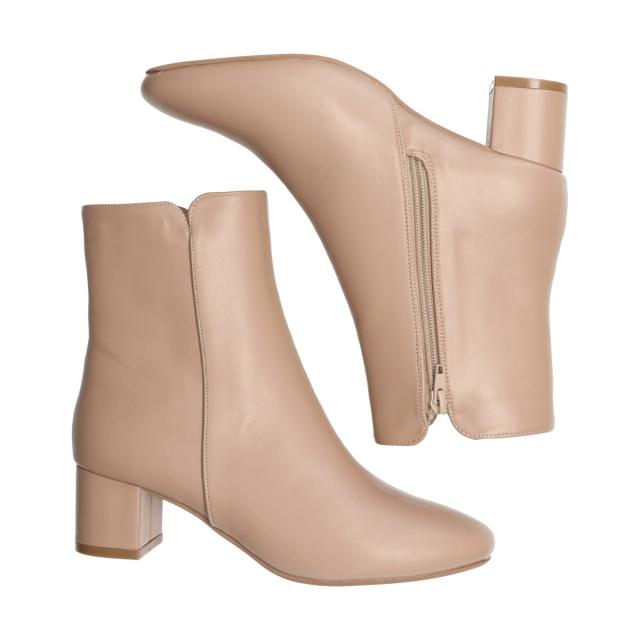 ブリジット バーキン（Bridget Birkin）/アウトレット◆5cmヒール◆サイドスリットショートブーツ ブリジット バーキン（Bridget Birkin）/アウトレット◇5cmヒール