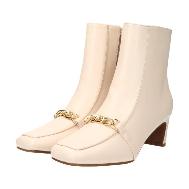 ブリジット バーキン（Bridget Birkin）/アウトレット◆5．5cmヒール◆アクセサリーチェーンショートブーツの通販は 5,808円