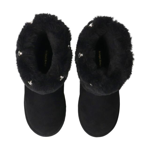 ブリジット バーキン（Bridget Birkin）/Bridget Birkin◆2cmヒール◆キルティングスタッズムートンブーツの通販は