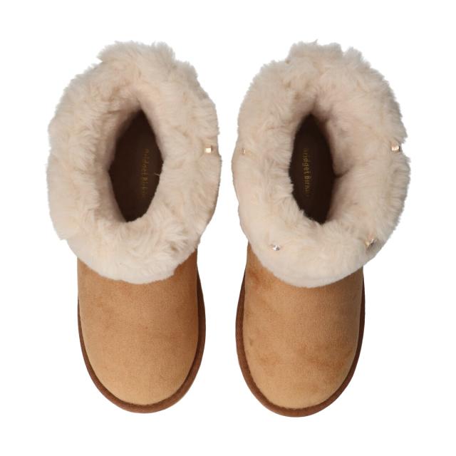 ブリジット バーキン（Bridget Birkin）/Bridget Birkin◆2cmヒール◆キルティングスタッズムートンブーツの通販は