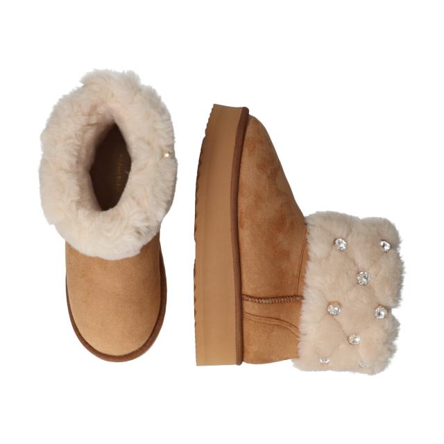 ブリジット バーキン（Bridget Birkin）/Bridget Birkin◆2cmヒール◆キルティングスタッズムートンブーツの通販は