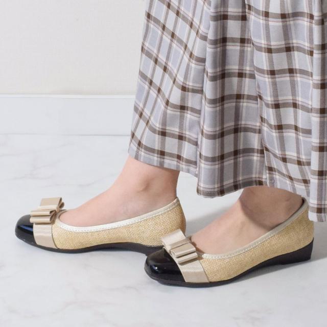 ブリジットバーキン ウォーク（Bridget Birkin Walk）/Bridget Birkin Walk◆3．5cmヒール◆グログランリボン切替ウォーキングパンプス