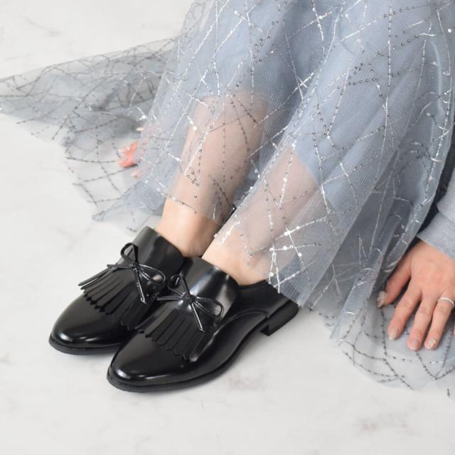 susuri ビッグコットンワンピース 21-302 サイズ4 シャツ Vネック