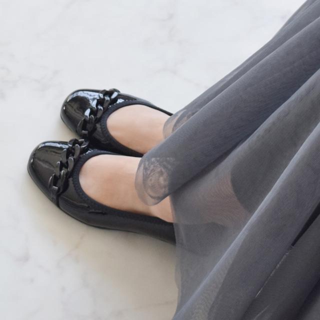 ブリジットバーキン ウォーク（Bridget Birkin Walk）/Bridget Birkin Walk◆3cmヒール◆アクリルチェーンウォーキングパンプス