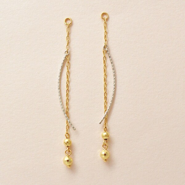 テイクアップ ピュア/【 Palette】K10　キラキラ2カラーチャーム(WG/YG)の通販は 25,300円