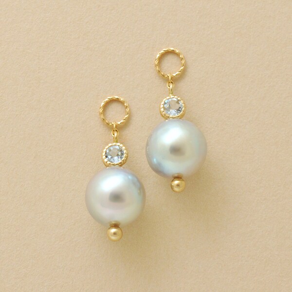 テイクアップ ピュア（TAKE−UP pure）/【 Palette】K10　フープ用アコヤパールチャームの通販は