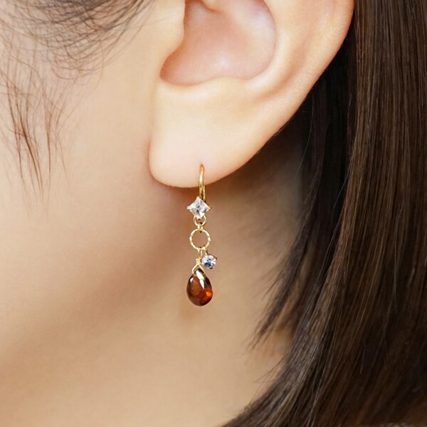 楽天市場】k10 ピアス キュービックの通販 TAKE-UP 揺れるキュービック