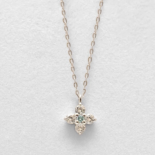 TAKE-UP テイクアップ　誕生花　ユリ　ネックレス　k10 ジュエリーケース TAKE-UP テイクアップ 誕生花 ユリ ネックレス k10 ジュエリーケース