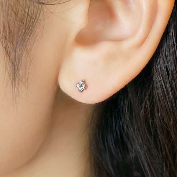 テイクアップ ピュア（TAKE−UP pure）/[ セカンドピアス] Pダイヤモンドピアス0．08ct_2