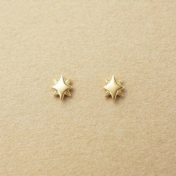 テイクアップ ピュア（TAKE−UP pure）/[ セカンドピアス]K18 シャインピアス( YG)