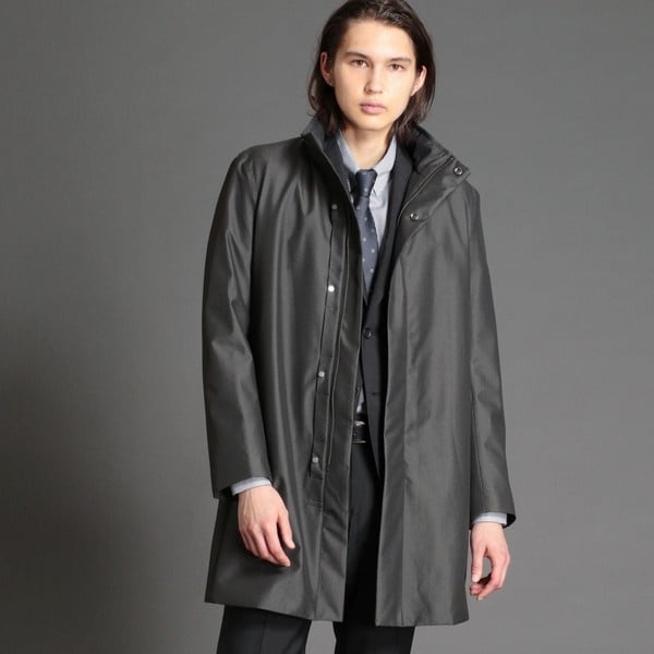 ムッシュニコルエクストラ/【ex/tra】2WAY ジャカードボンディングスタンドカラーコートの通販は