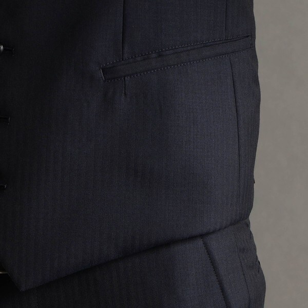 ムッシュニコル（MONSIEUR NICOLE）/シャドーヘリンボン リバーシブル