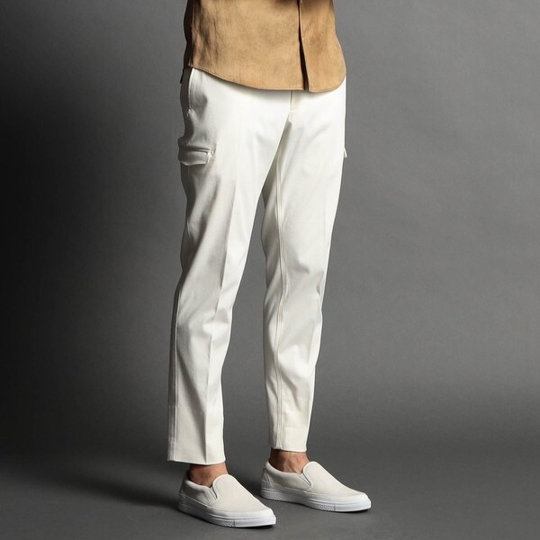 ムッシュニコルエクストラ/【ex/tra】コーデュロイストレッチ カーゴパンツの通販は