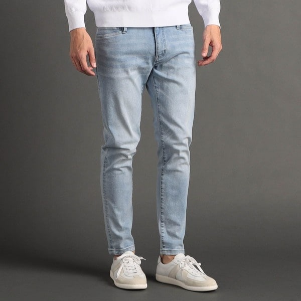 ムッシュニコルエクストラ（MONSIEUR NICOLE ex/tra）/【ex/tra】ストレッチヴィンテージデニムパンツの通販は