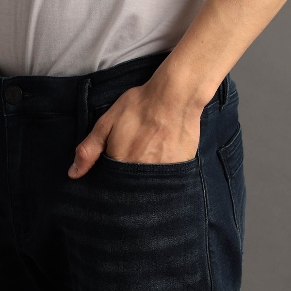 ムッシュニコルエクストラ（MONSIEUR NICOLE ex/tra）/【ex/tra】ストレッチヴィンテージデニムパンツの通販は