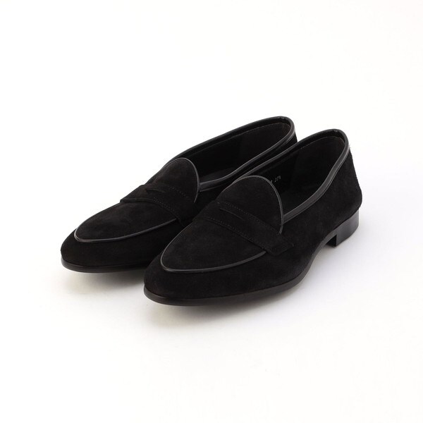 ︎★ s様 ★ 新品・未使用】NICOLE ネイビー スウェード生地 ローファー 25.5cm