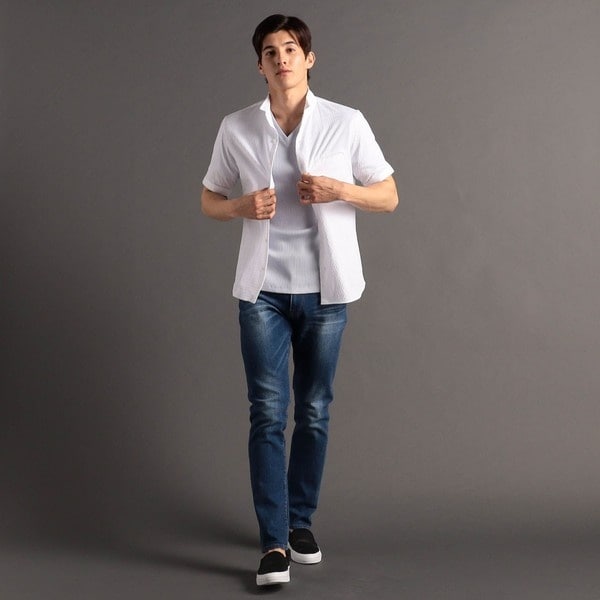 ムッシュニコル（MONSIEUR NICOLE）/KUROKI DENIM ストレッチデニムパンツ_12