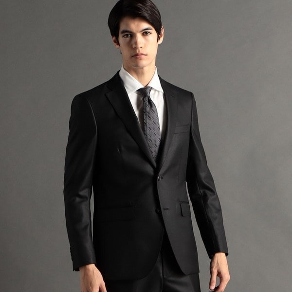 ムッシュニコル（MONSIEUR NICOLE）/ブライトウール 2つ釦シングル スーツ