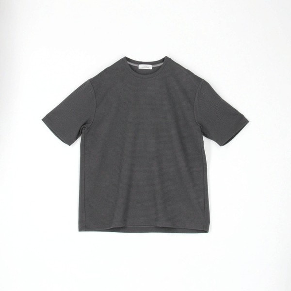 ムッシュニコルエクストラ（MONSIEUR NICOLE ex/tra）/【ex/tra】ワッフルニット ドビー半袖Tシャツ_18