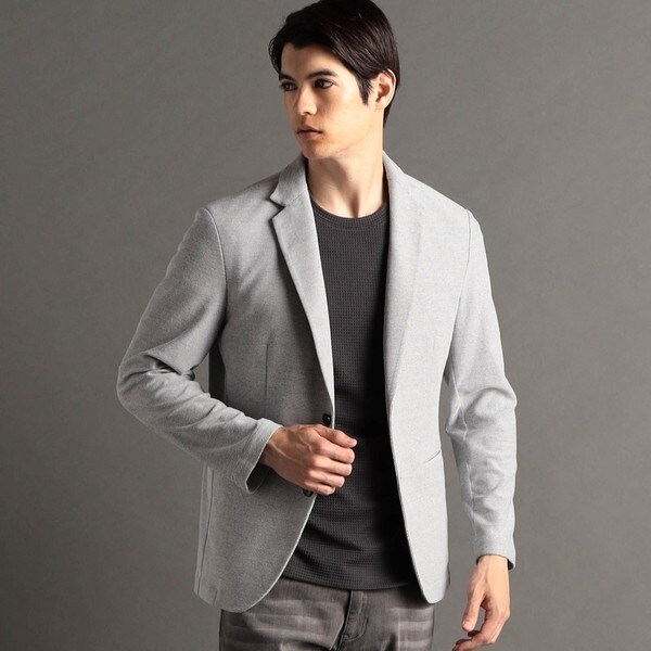 ムッシュニコルエクストラ（MONSIEUR NICOLE ex/tra）/ハニカムニット カットソージャケットの通販は