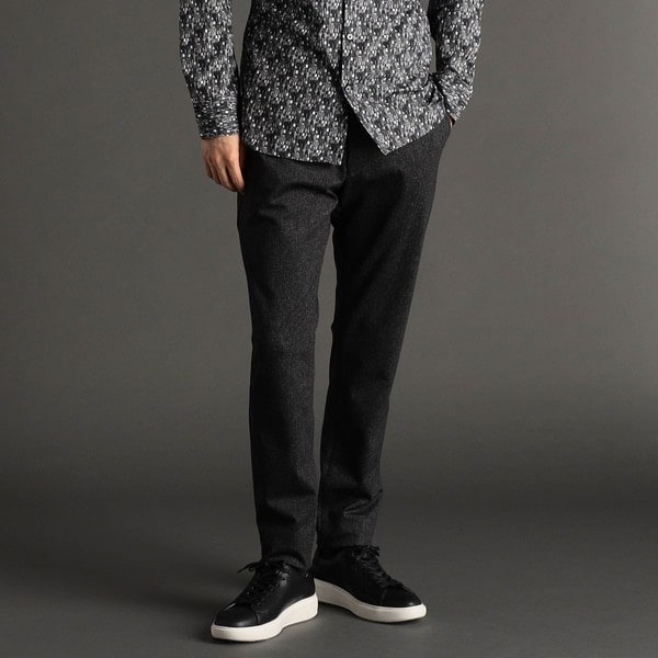 ムッシュニコル（MONSIEUR NICOLE）/DELEGANT メランジプリントジャージ セットアップパンツ