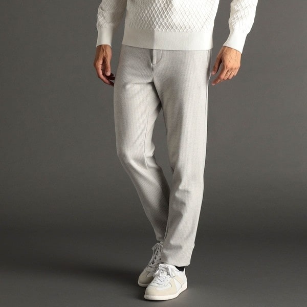 ムッシュニコルエクストラ（MONSIEUR NICOLE ex/tra）/【ex/tra】ツィーディウォーム シャドーストライプ セットアップパンツの通販は