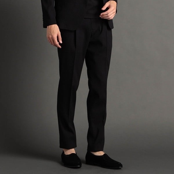 ムッシュニコルエクストラ（MONSIEUR NICOLE ex/tra）/【ex/tra】OLMETEX マイクロサッカー セットアップパンツ