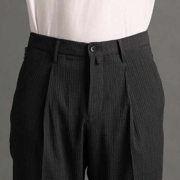 ムッシュニコルエクストラ（MONSIEUR NICOLE ex/tra）/【ex/tra】OLMETEX マイクロサッカー セットアップパンツ