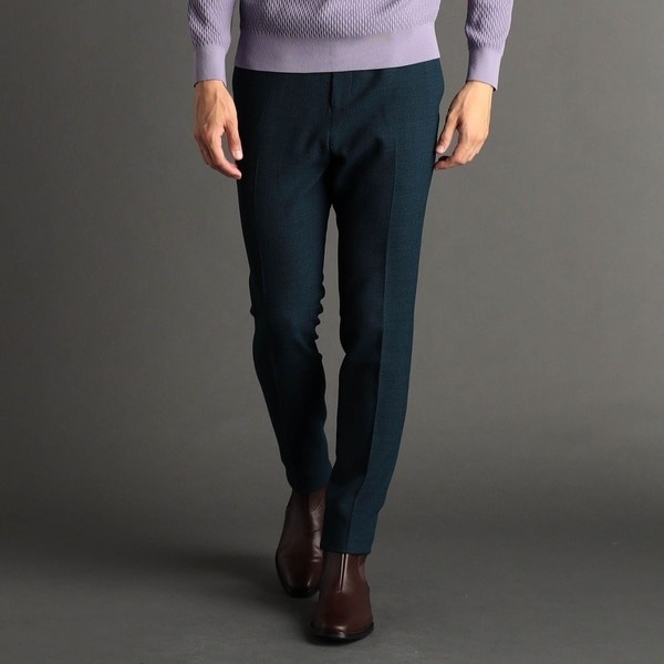 ムッシュニコルエクストラ（MONSIEUR NICOLE ex/tra）/【ex/tra】ハニカムジャカード セットアップパンツ