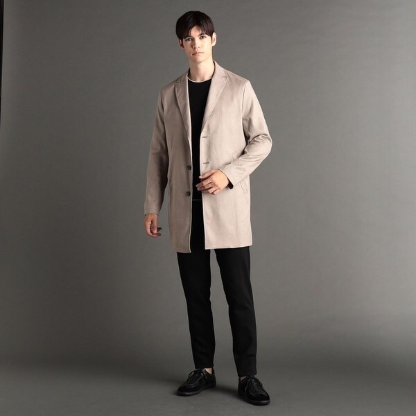 ムッシュニコルエクストラ（MONSIEUR NICOLE ex/tra）/【ex/tra】スエード バルカラーコート ムッシュニコルエクストラ（MONSIEUR NICOLE ex/tra）/【ex/tra