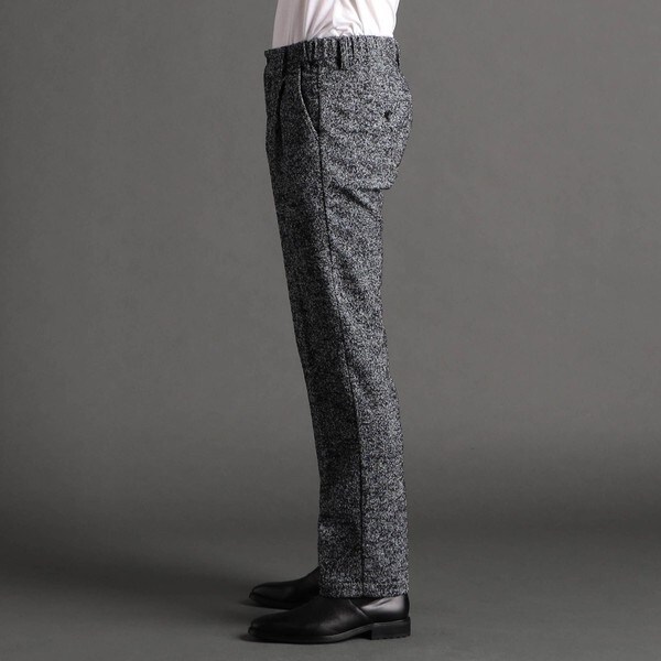 ムッシュニコルエクストラ（MONSIEUR NICOLE ex/tra）/【ex/tra】ブークレージャカード ワイドパンツ NEW】ムッシュニコルエクストラ（MONSIEUR NICOLE ex/tra）/【ex/tra