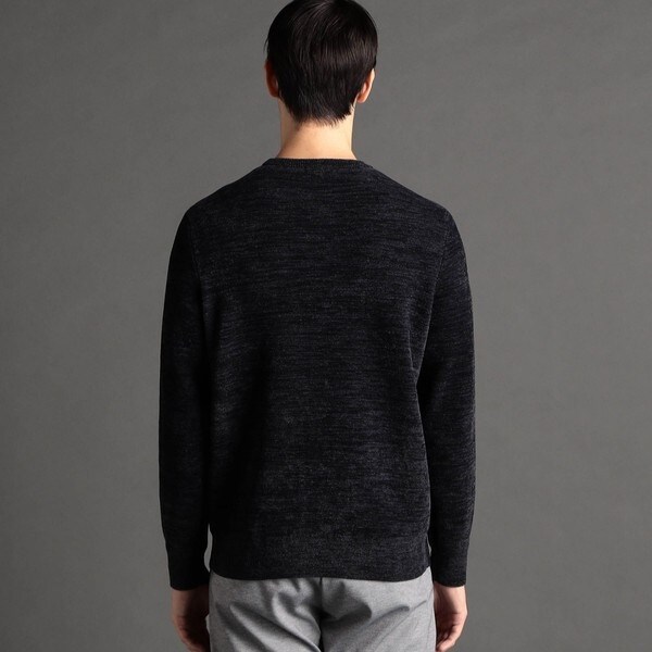 ムッシュニコル（MONSIEUR NICOLE）/メランジベロア クルーネック