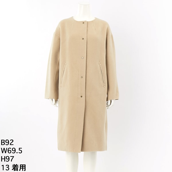 グリーンノート（gree*n[nout]）/モッサコート【グリーンノート】【大きいサイズ】【13号・15号・19号】【アウター】【暖か上着】