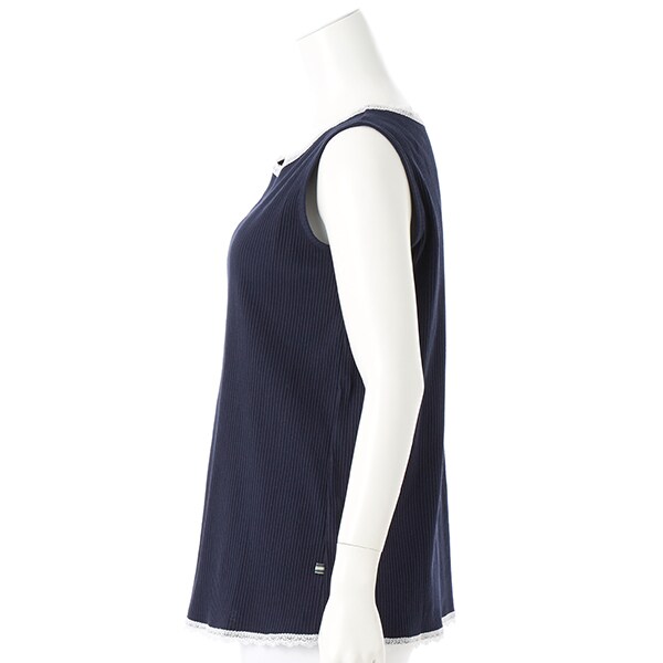 グリーンノート（gree*n[nout]）/レース使いタンクトップ【グリーン