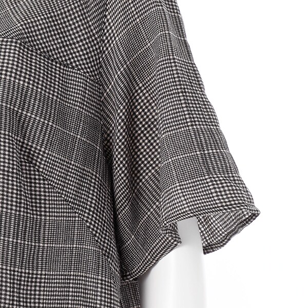 グリーンノート（gree*n[nout]）/シャーリンググレンチェックブラウス