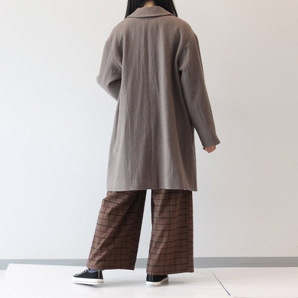 新品　エムビーミントブリーズ ウール カラー コート 大きいサイズ　LL エムビー ミントブリーズ （MB mint breeze）/【大きいサイズ