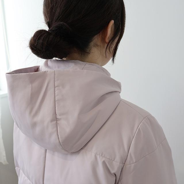 エムビー ミントブリーズ　（MB mint breeze）/【大きいサイズ】ジッパー ポケット ダウンジャケット