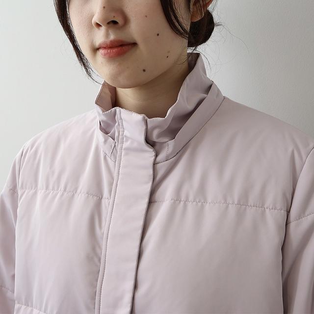 エムビー ミントブリーズ　（MB mint breeze）/【大きいサイズ】ジッパー ポケット ダウンジャケット