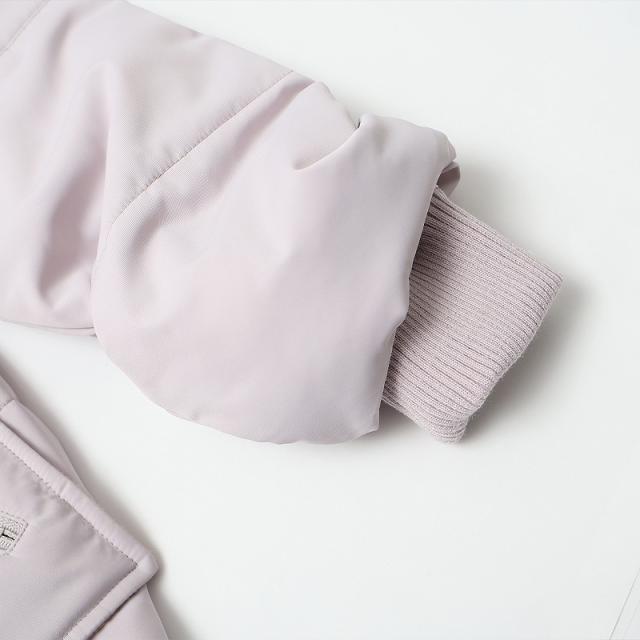 エムビー ミントブリーズ　（MB mint breeze）/【大きいサイズ】ジッパー ポケット ダウンジャケット