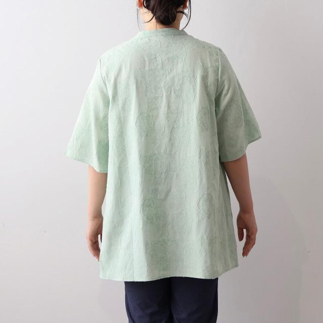 エムビー ミントブリーズ　（MB mint breeze）/【大きいサイズ】カットジャガードチュニック_19