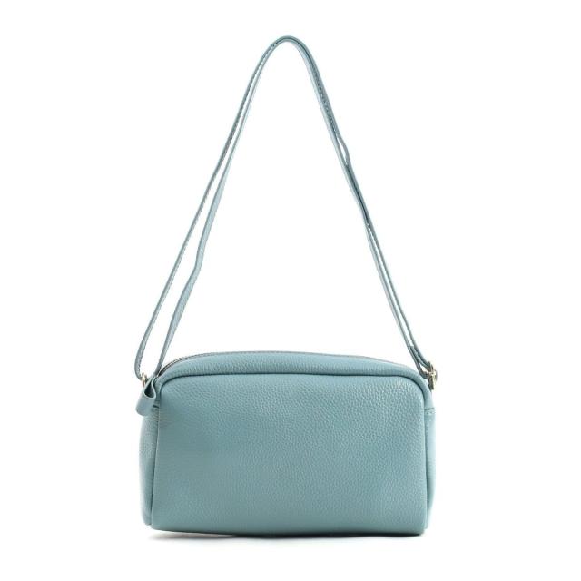 シュリンクレザー 筒形カブセ ショルダーバッグ 革 牛革 2025新作