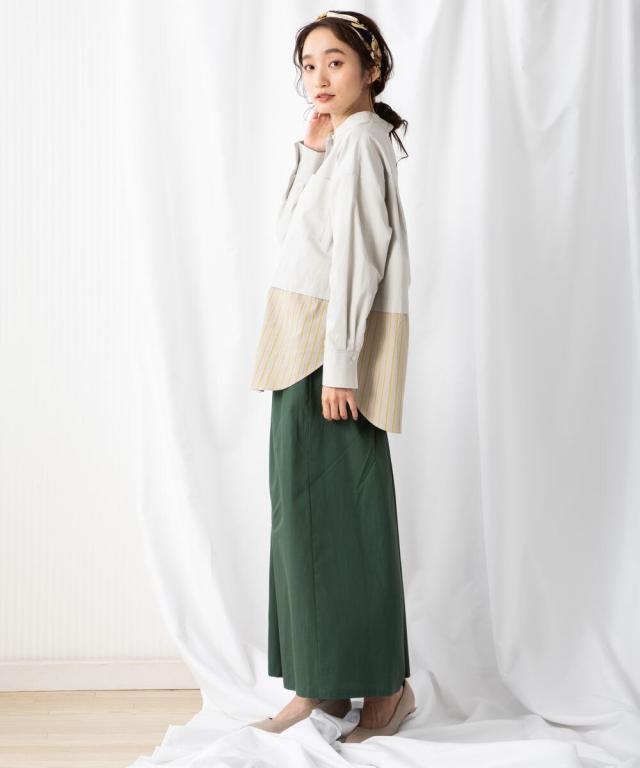 サブ ストリート/21号 【MADE IN JAPAN】ストライプ切り替えシャツ_5